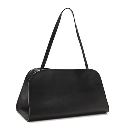 The Row Smooth Calfskin Peggy Bag Black 3 of 9