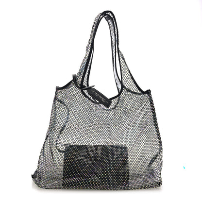 3.1 Phillip Lim PVC Crystal Mesh Market Tote Black 1 of 10