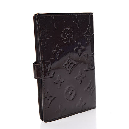 Louis Vuitton Vernis Small Ring Agenda Cover Amarante 3 of 9