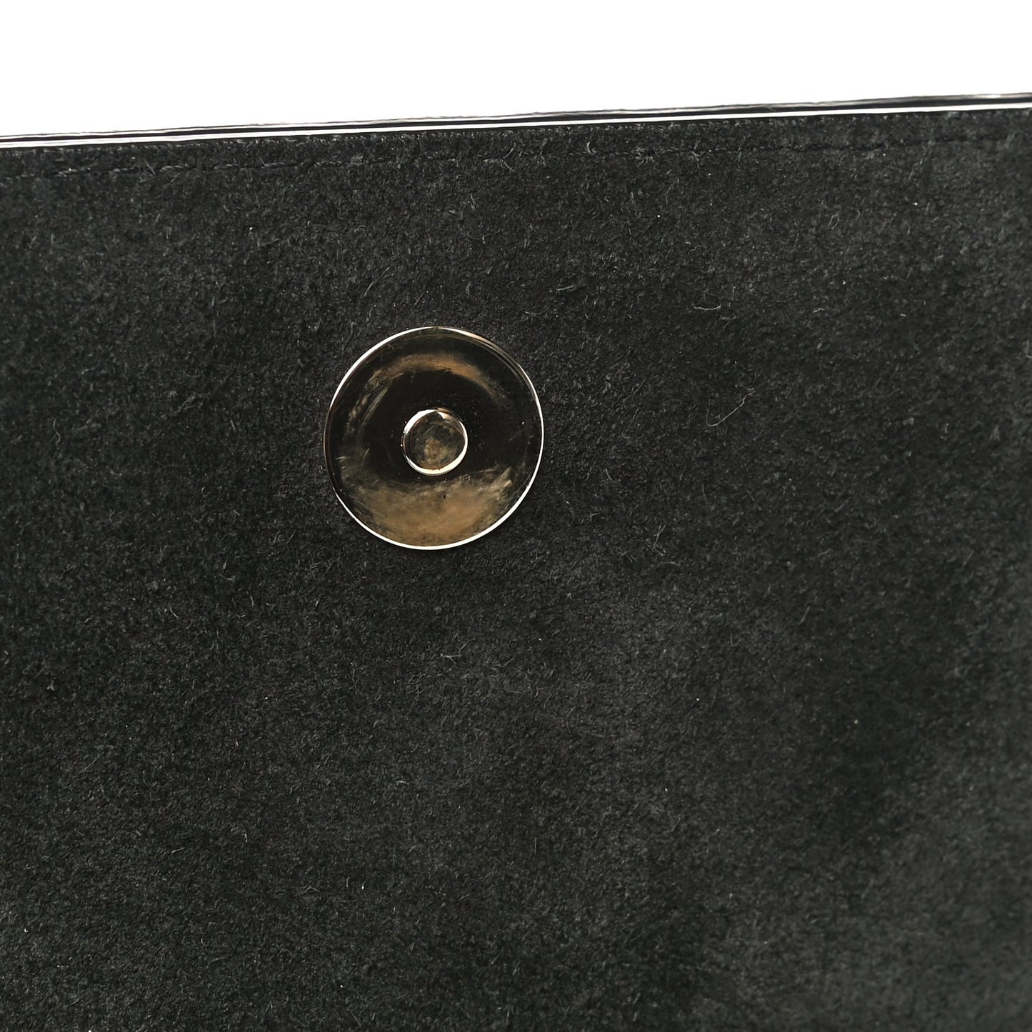 Pebbled Calfskin Rockstud Side Slip Crossbody Black