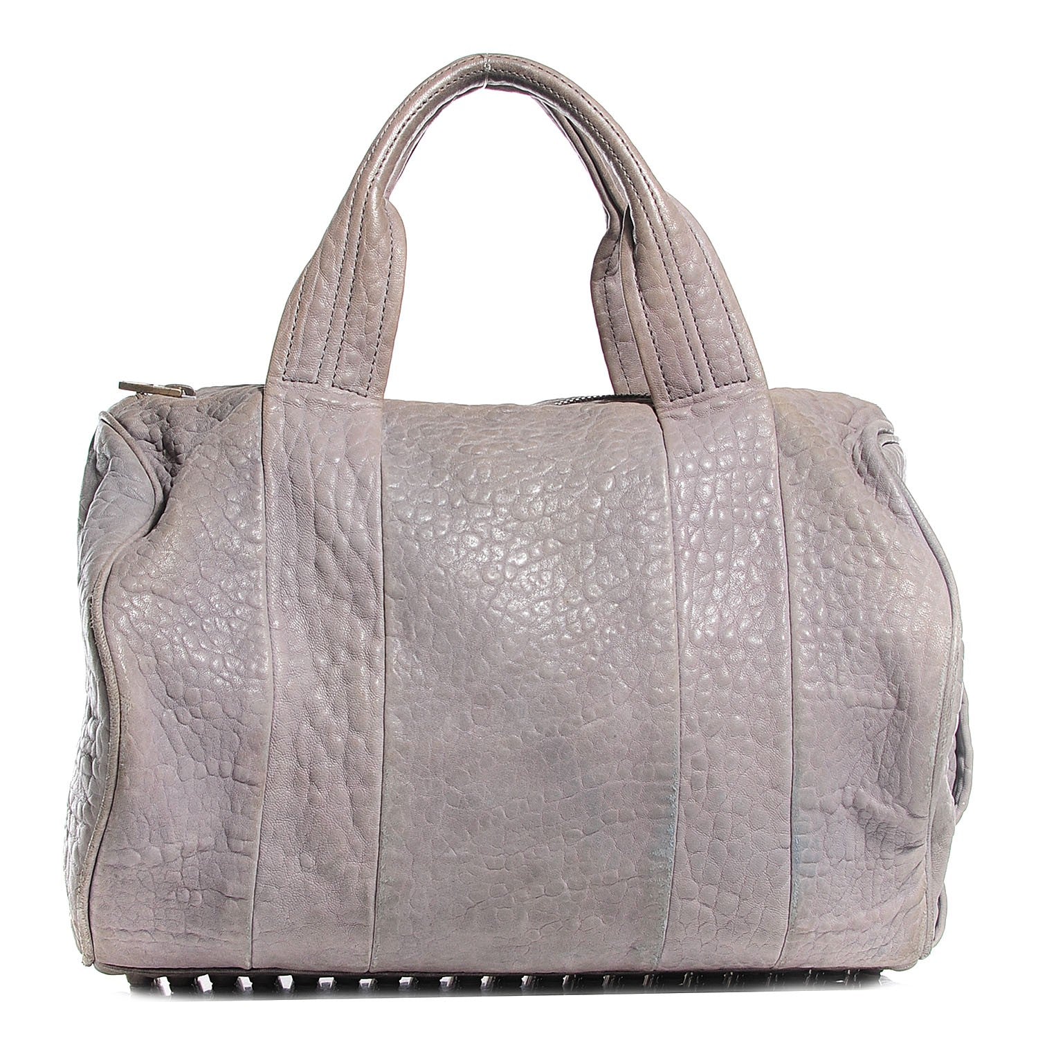Alexander Wang Pebbled Lambskin Rocco Oyster 1 of 10