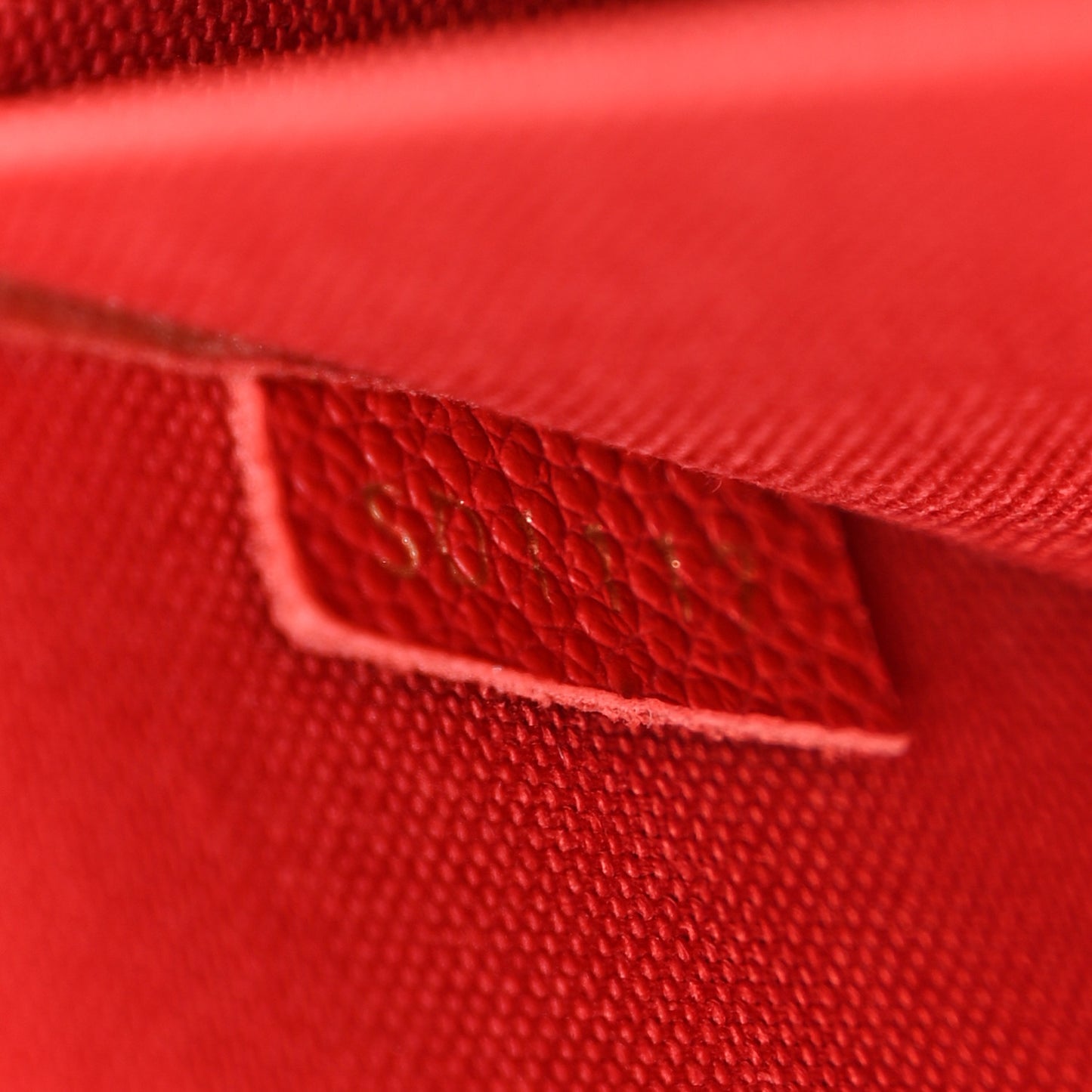 Empreinte Pochette Felicie Chain Wallet Scarlet