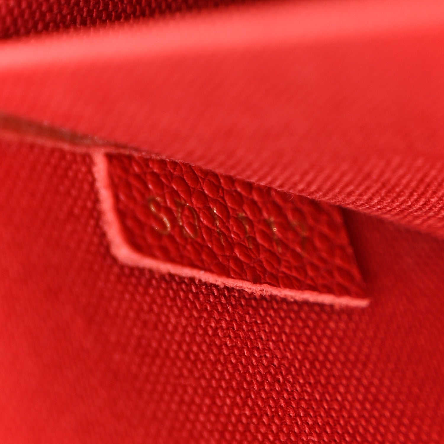 Louis Vuitton Empreinte Pochette Felicie Chain Wallet Scarlet 8 of 11