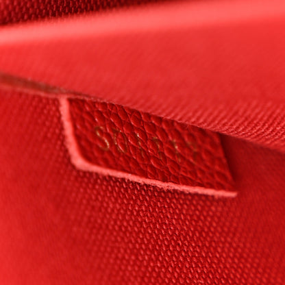 Louis Vuitton Empreinte Pochette Felicie Chain Wallet Scarlet 8 of 11