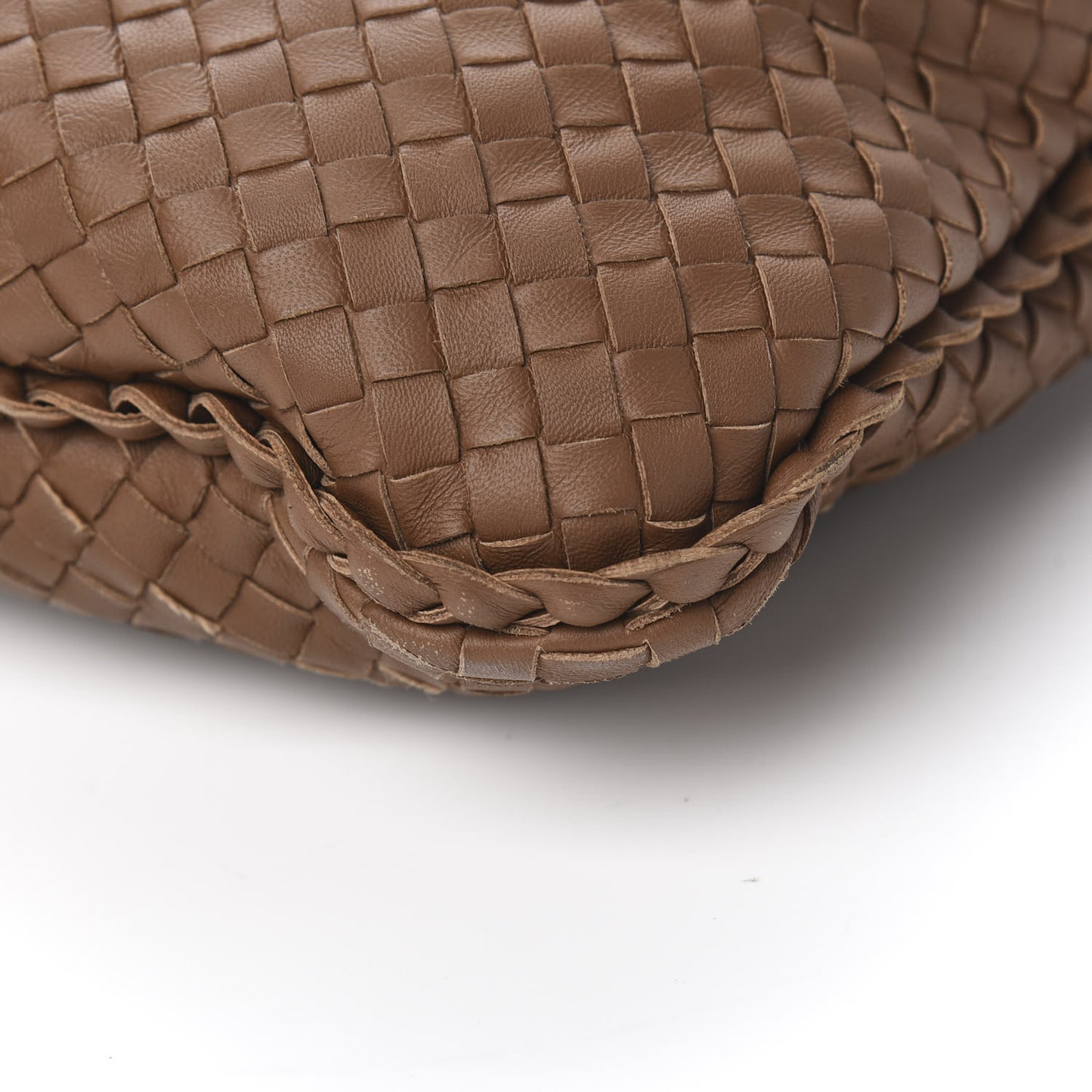 Nappa Intrecciato Medium Veneta Hobo Maple