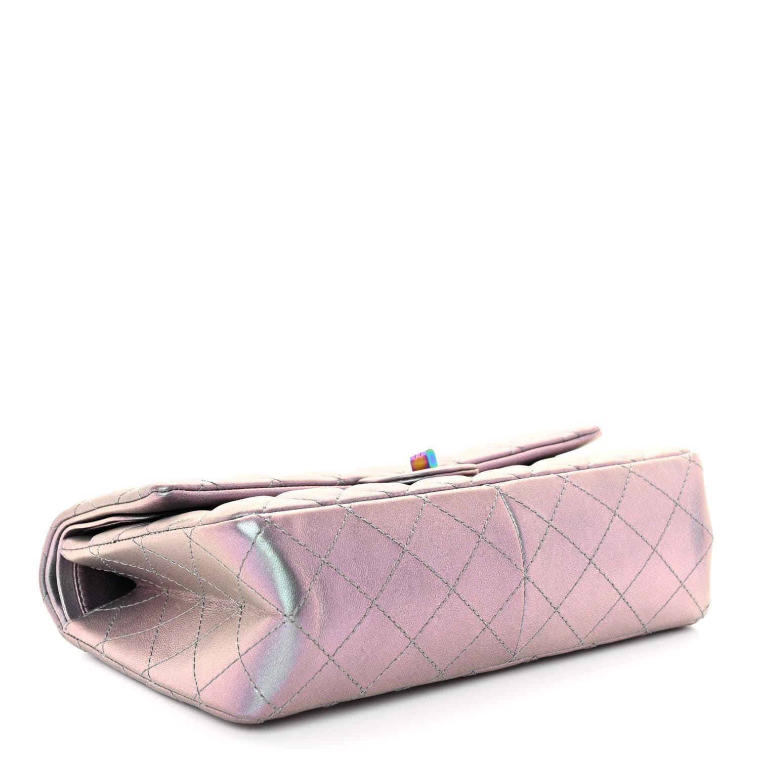 Chanel Iridescent Lambskin Quilted 2.55 Reissue 226 Flap Light Purple 8 of 10