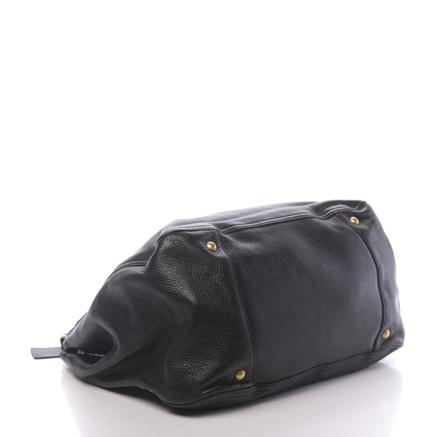 Vitello Daino Tote Black