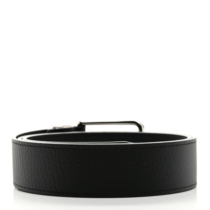 Louis Vuitton Taurillon 35mm Pont Neuf Belt 90 36 Black 2 of 6