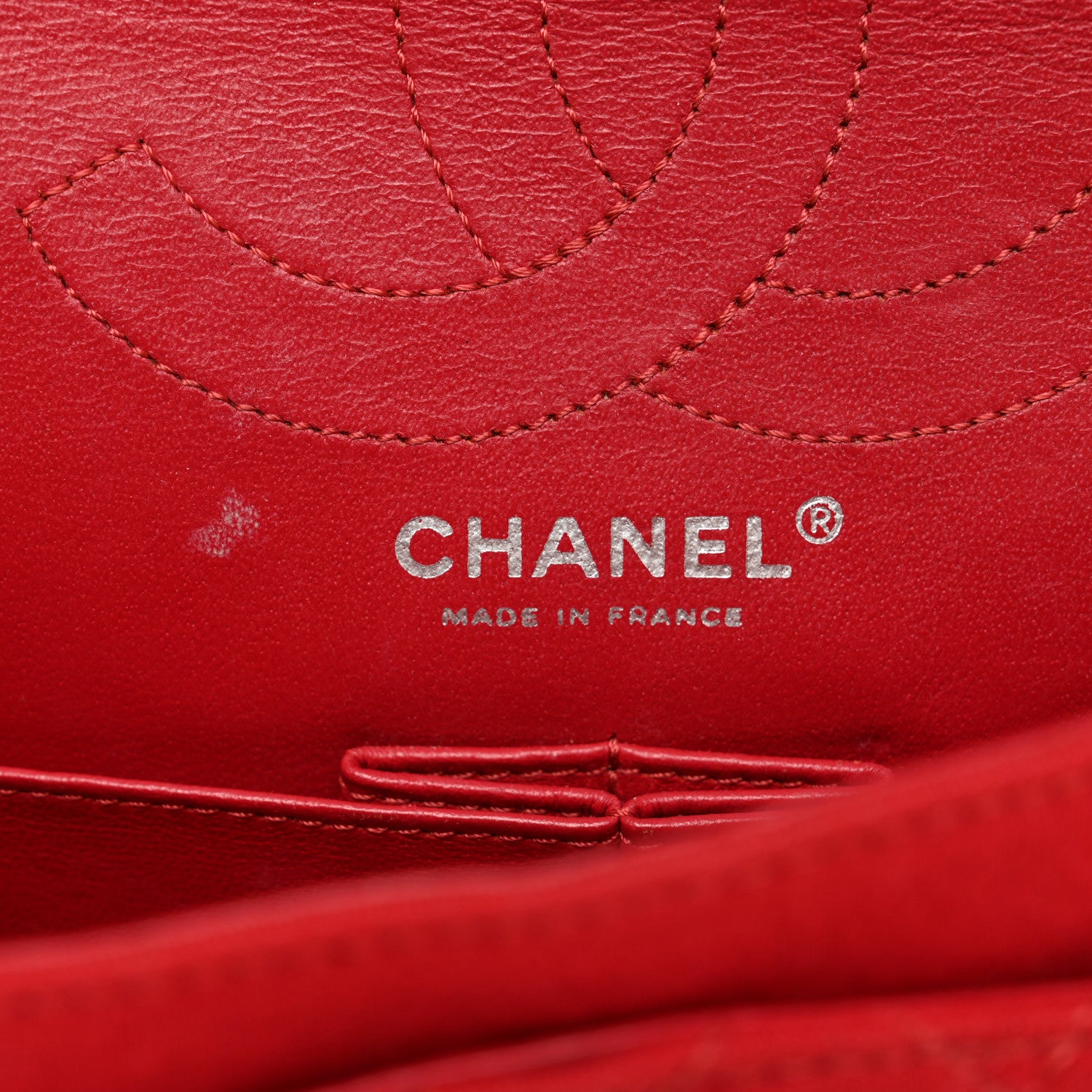Chanel Jersey Quilted 2.55 Reissue East West Flap Red 7 of 14