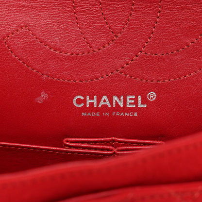 Chanel Jersey Quilted 2.55 Reissue East West Flap Red 7 of 14