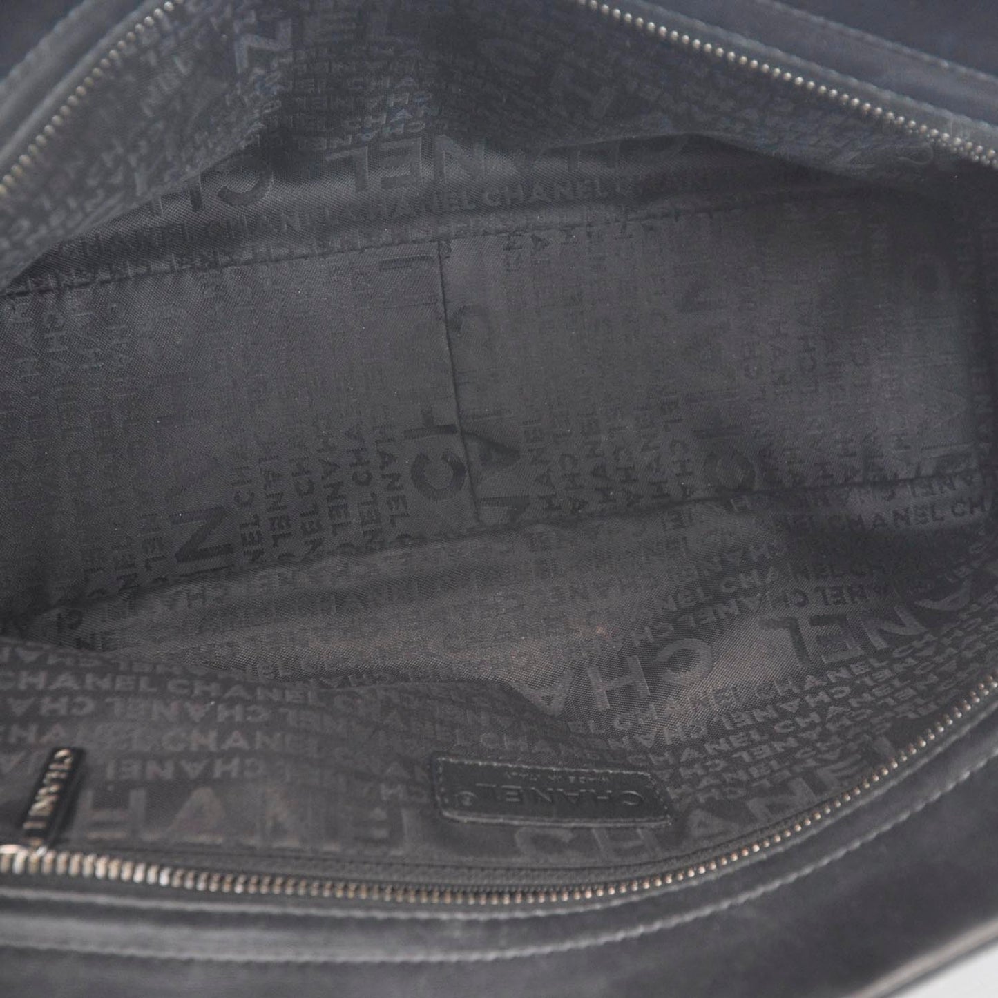 Lambskin Lax East West Shoulder Bag Black
