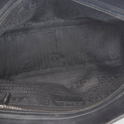 Chanel Lambskin Lax East West Shoulder Bag Black 7 of 9