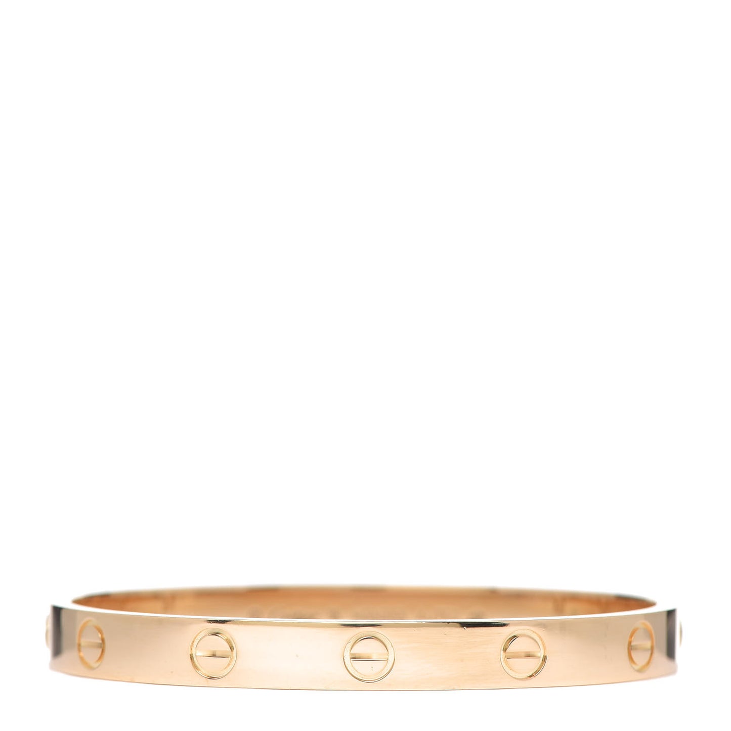 18K Yellow Gold LOVE Bracelet 16