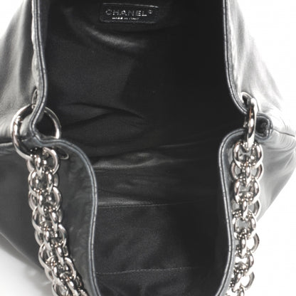 Chanel Lambskin Soft and Chain Large Hobo Black 5 of 7