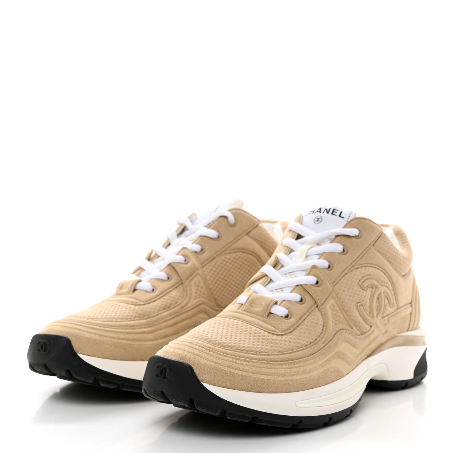 Fabric CC Womens Sneakers 39.5 Beige