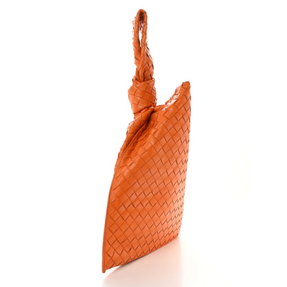 Bottega Veneta Nappa Intrecciato BV Twist Orange 3 of 12