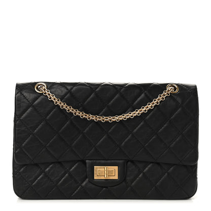 Chanel Aged Calfskin Quilted 2.55 Reissue 227 Flap Black 1 of 10