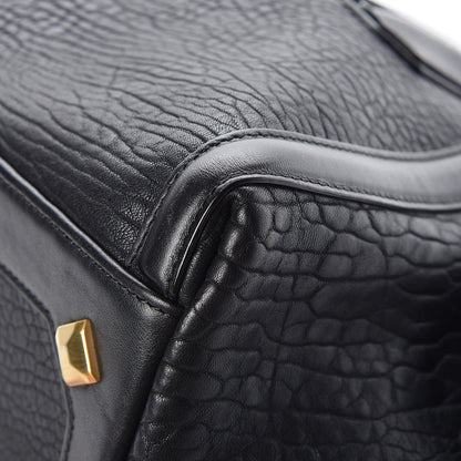 MCM Calfskin Lambskin Marion Bowler Bag Black 14 of 16