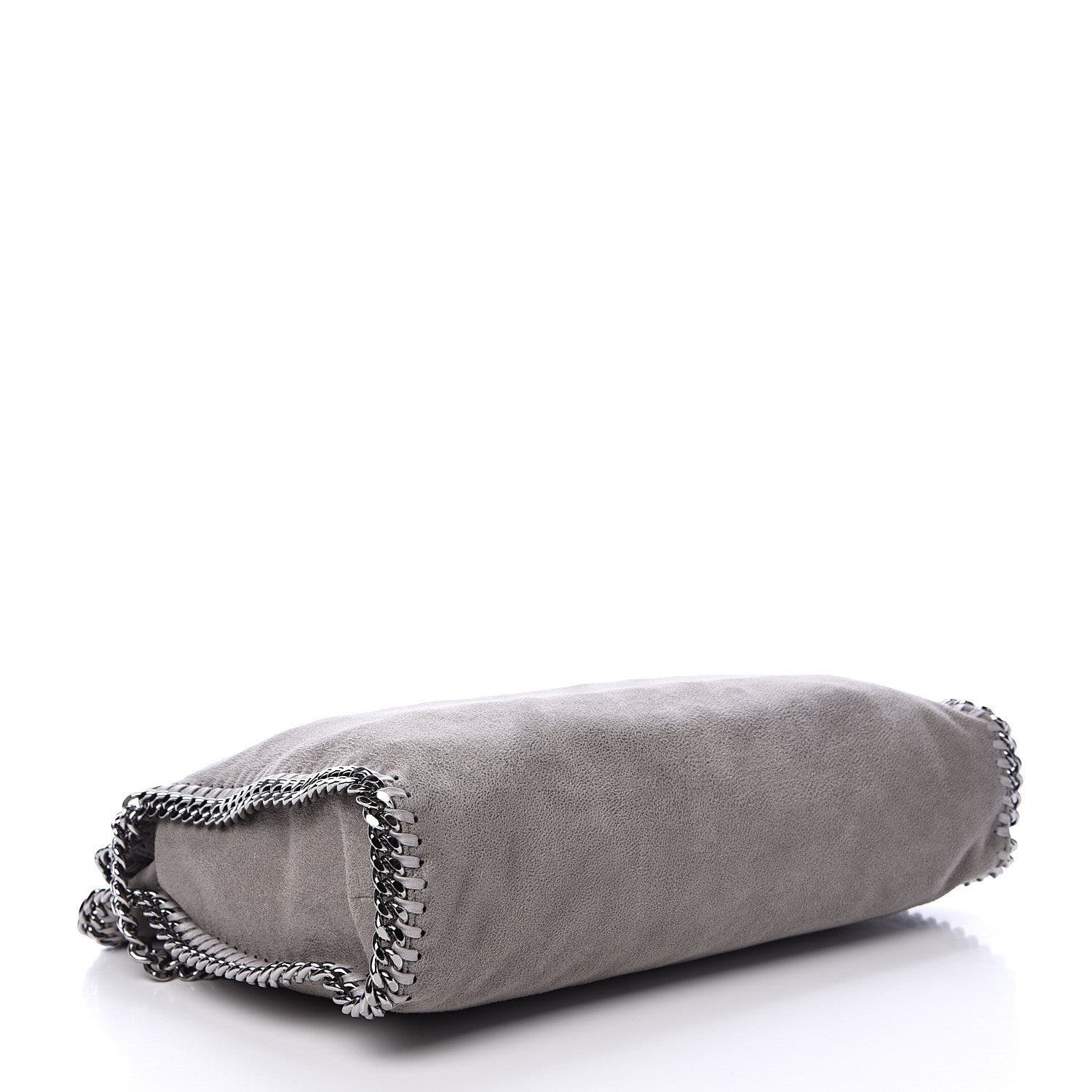 Stella McCartney Shaggy Deer Falabella Fold Over Tote Grey 3 of 9
