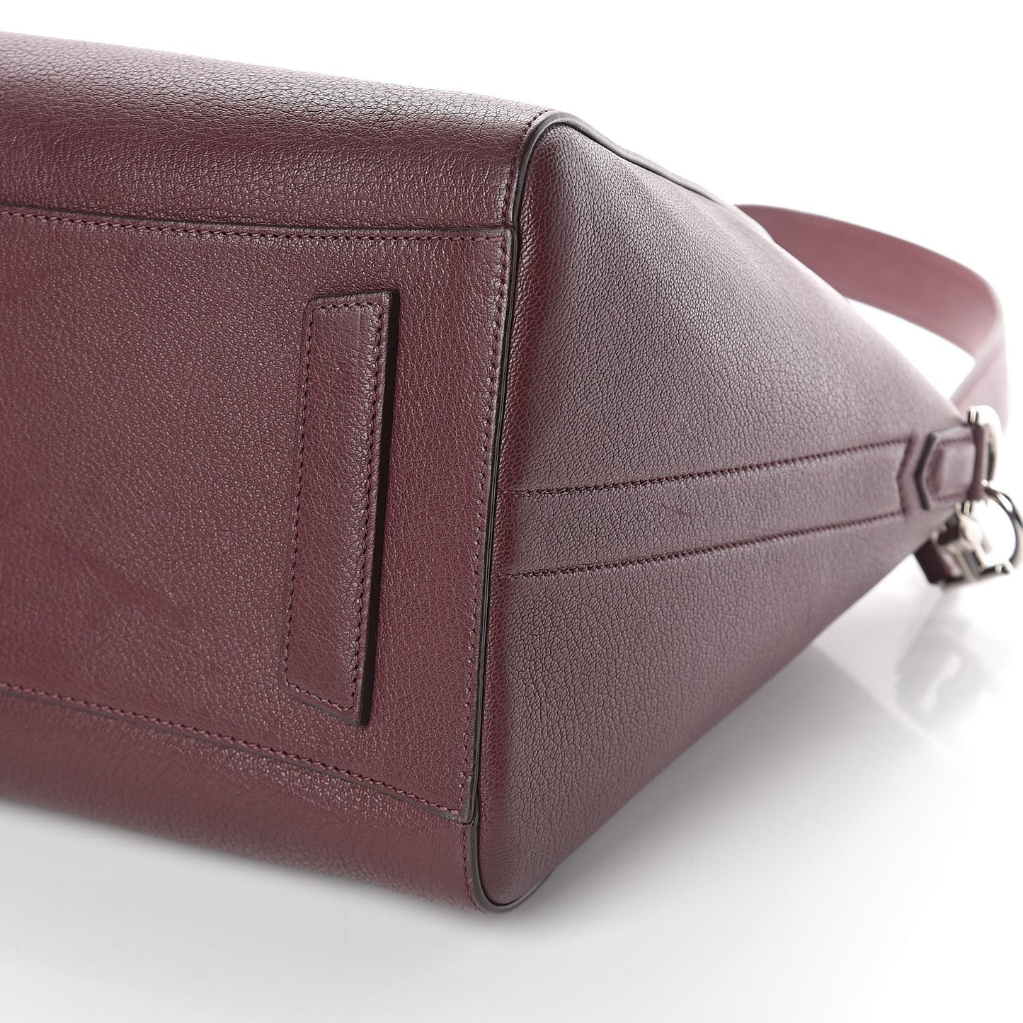 Sugar Goatskin Medium Antigona Oxblood