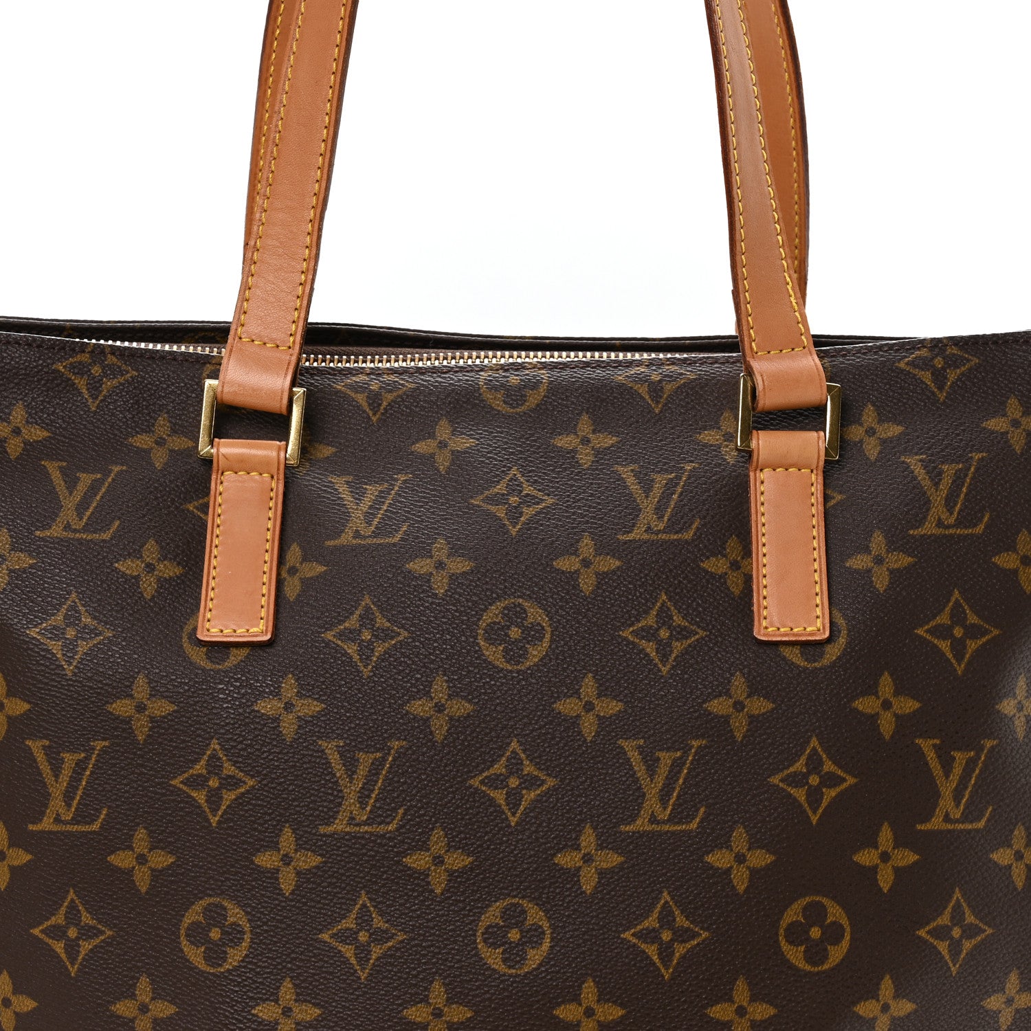 Louis Vuitton Monogram Cabas Mezzo 8 of 10
