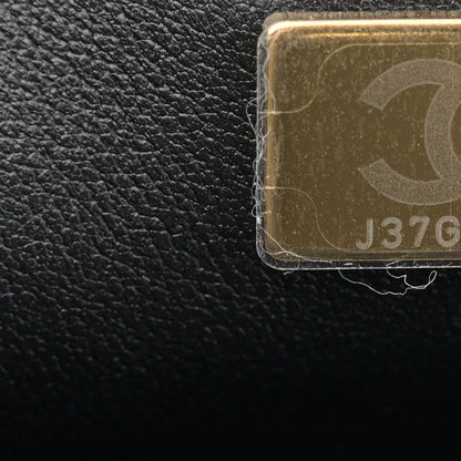 Chanel Lambskin Quilted Mini Top Handle Rectangular Flap Black 7 of 11