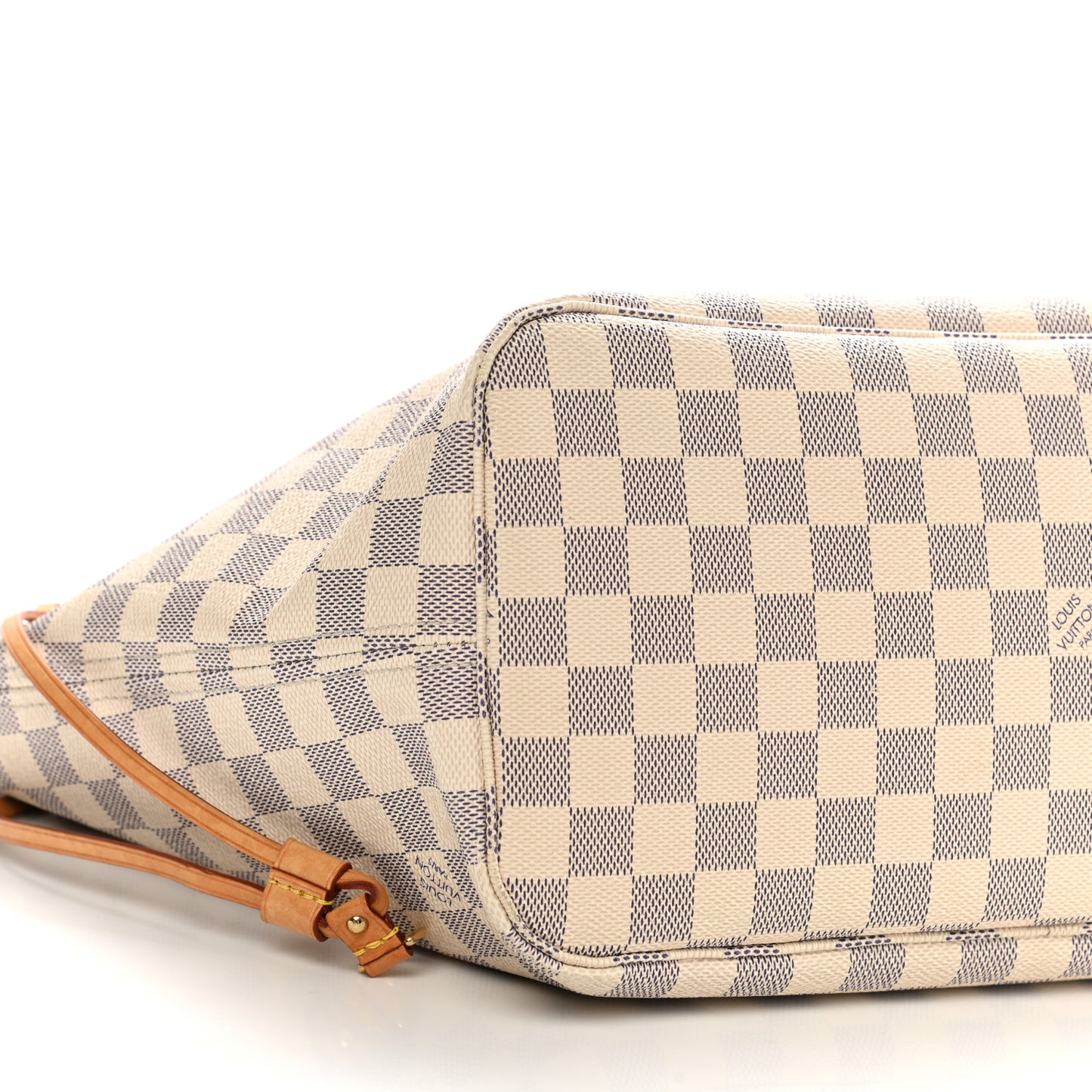 Damier Azur Neo Neverfull MM Rose Ballerine