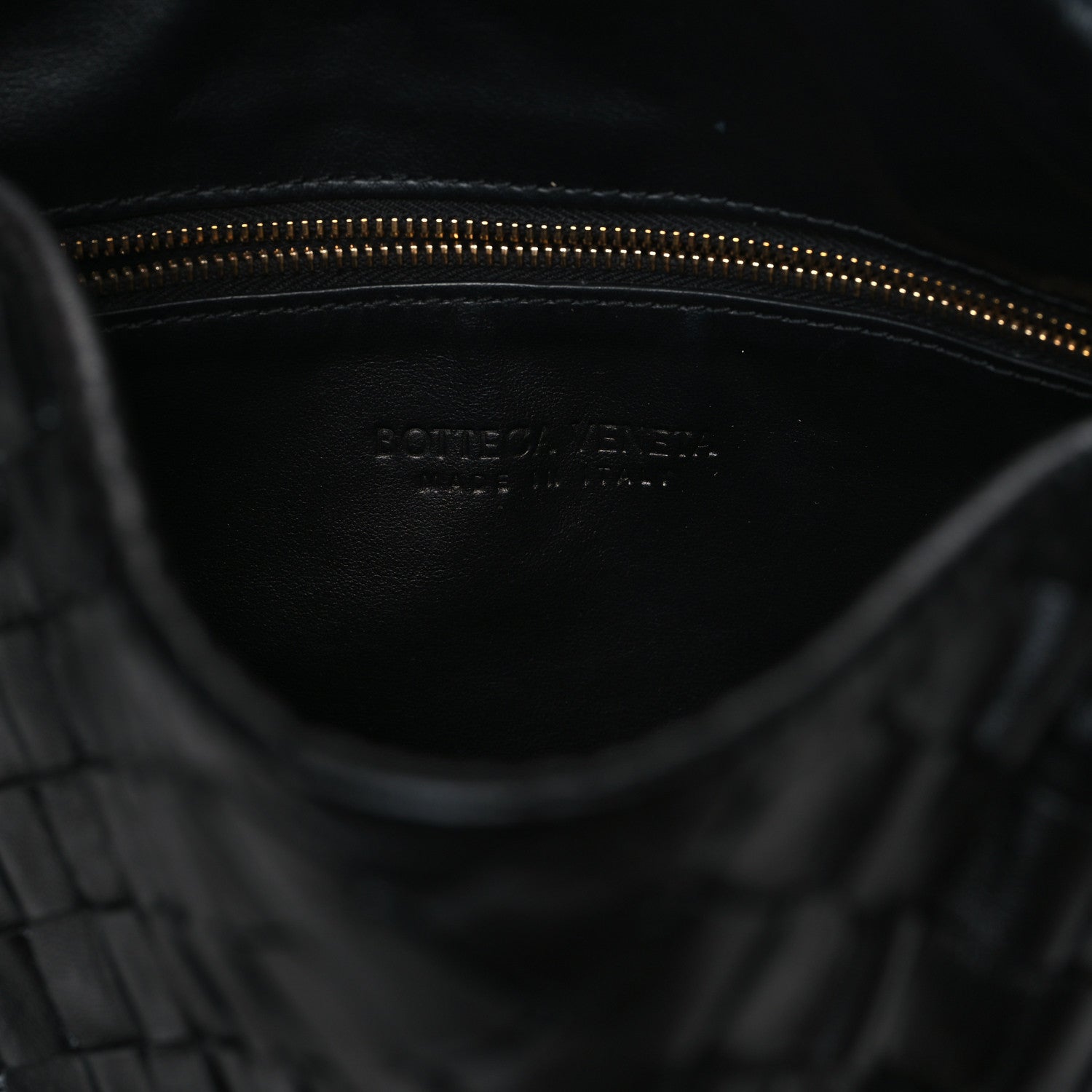 Bottega Veneta Calfskin Intrecciato Small Hop Black 6 of 11