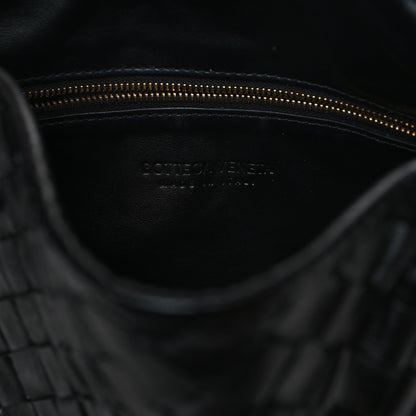 Bottega Veneta Calfskin Intrecciato Small Hop Black 6 of 11