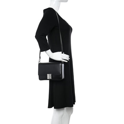Givenchy Box Calfskin Medium 4G Cube Chain Shoulder Bag Black 2 of 12