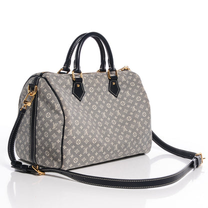 Louis Vuitton Monogram Idylle Speedy Bandouliere 30 Encre 3 of 7