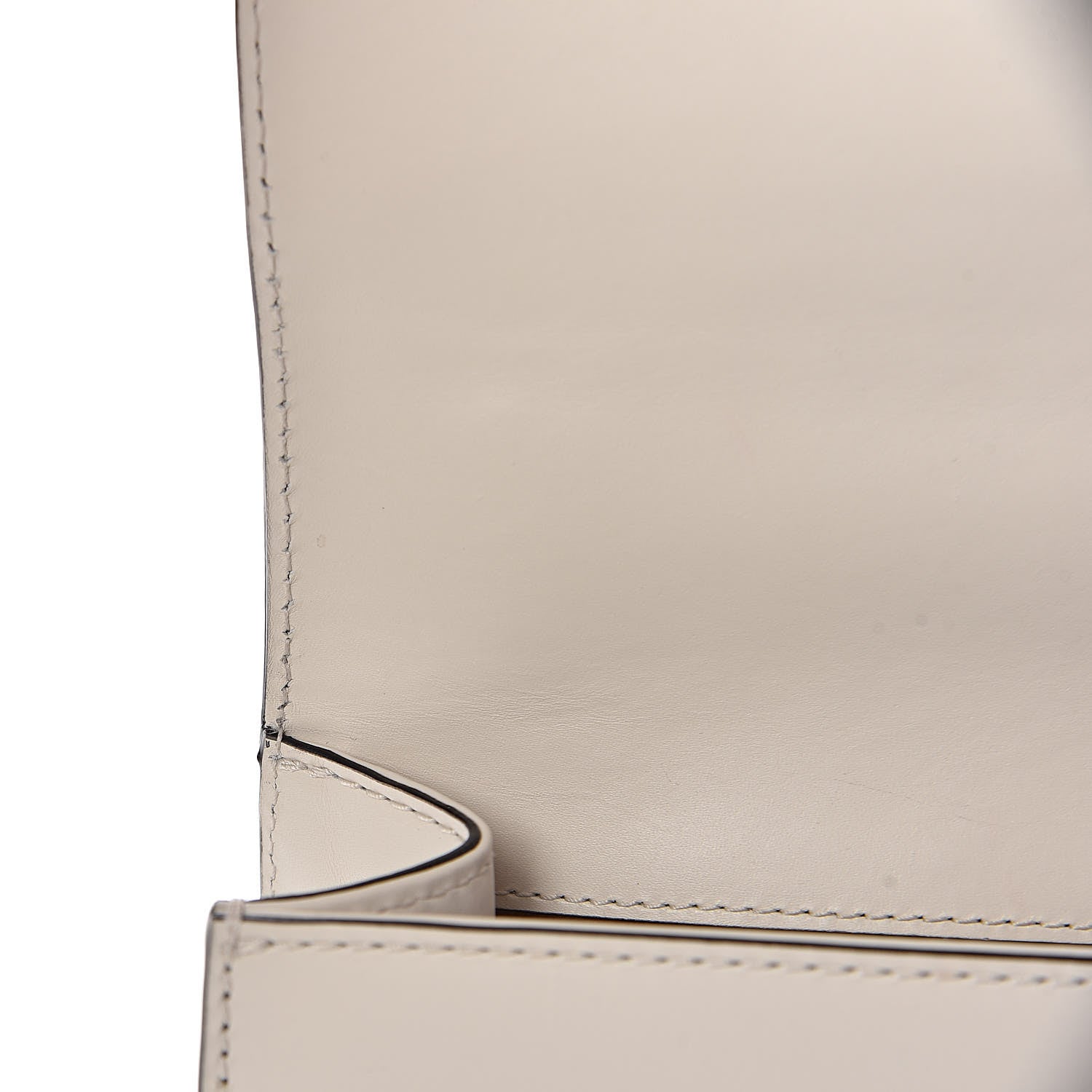 Gucci Calfskin Mini Sylvie Chain Shoulder Bag White 8 of 14