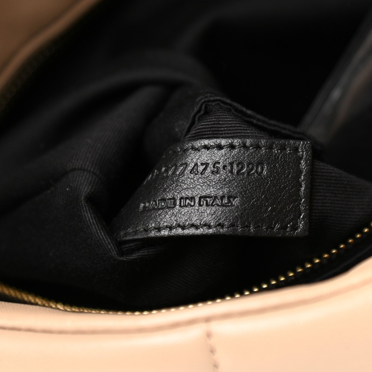 Saint Laurent Lambskin Quilted Medium Loulou Puffer Monogram Chain Satchel Dark Beige 8 of 11