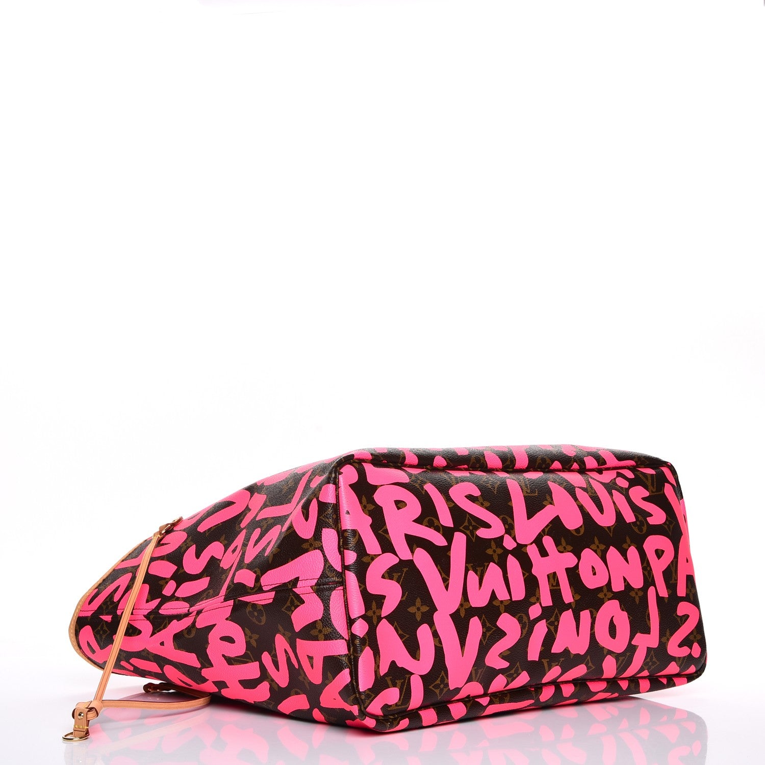 Louis Vuitton Monogram Graffiti Neverfull GM Fuchsia 4 of 8