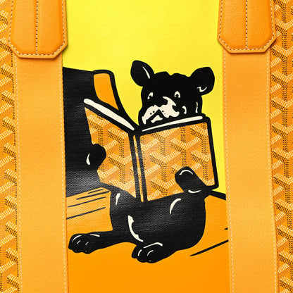 Goyard Goyardine Villette Tote Yellow 8 of 13