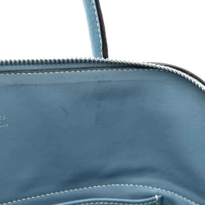 Hermes Taurillon Clemence Bolide 31 Blue Jean 14 of 17