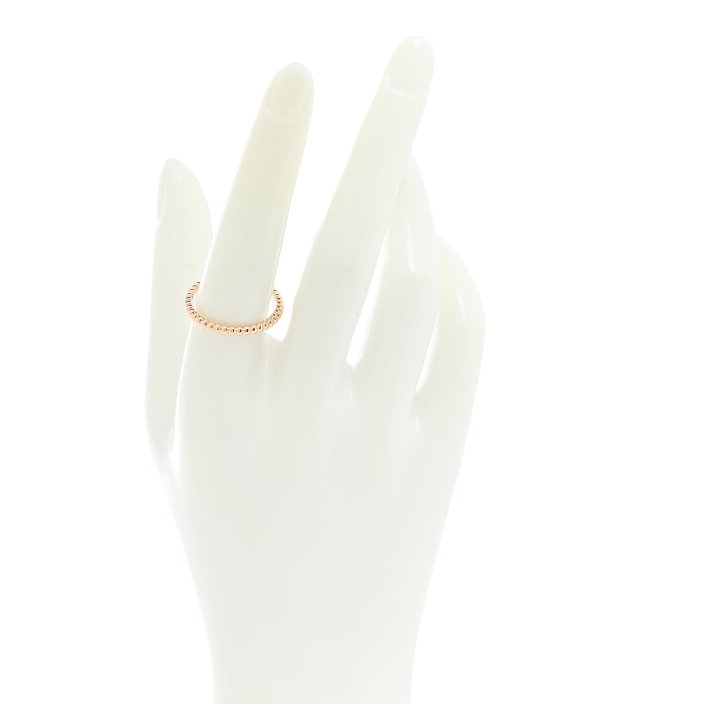 18K Rose Gold Small Perlee Ring 58 8.25