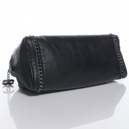 Chanel Leather Luxe Ligne Medium Bowler Black 4 of 7