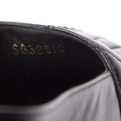 Chanel Lambskin Quilted CC Espadrilles 38 Black 8 of 10