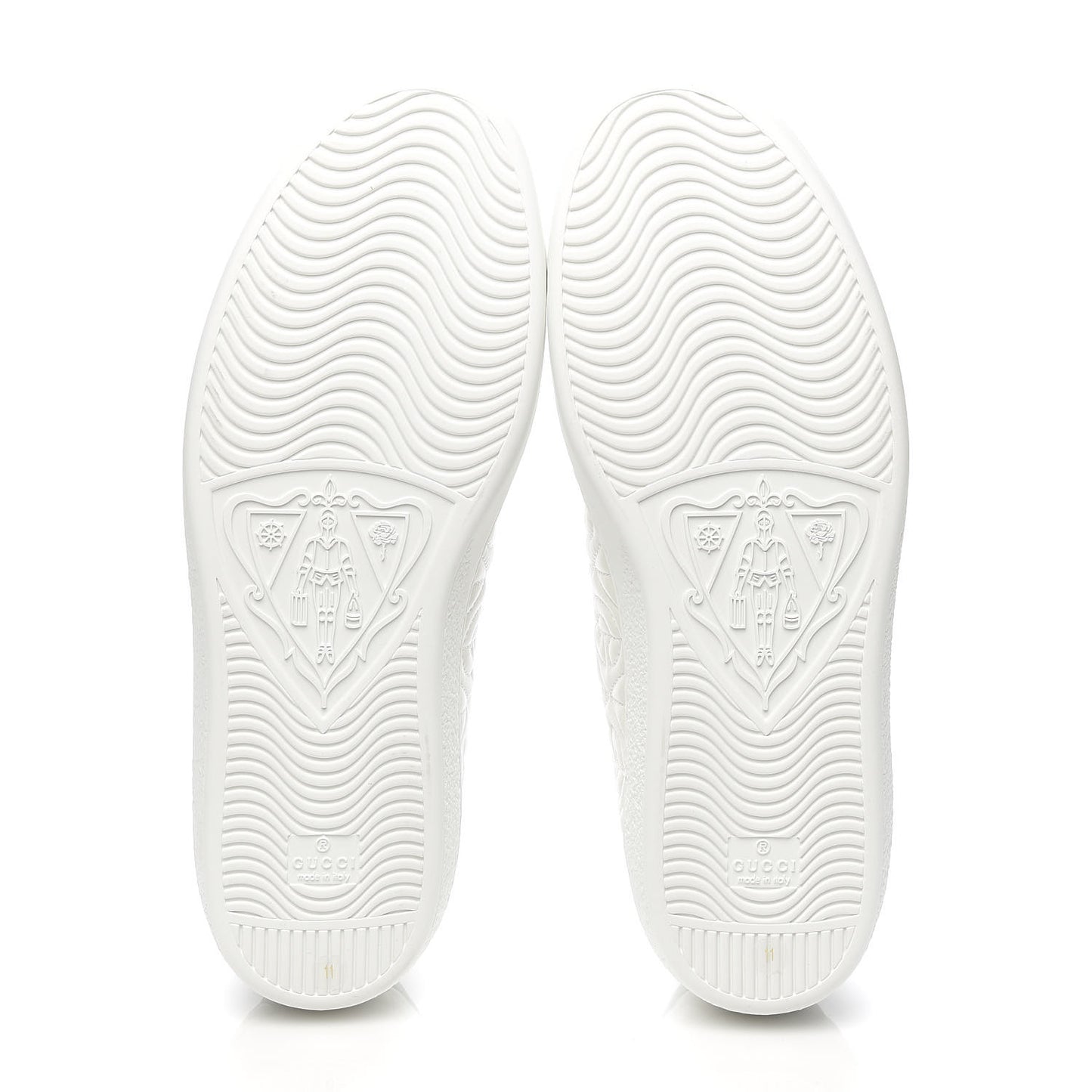 Nappa G Rhombus Mens Ace Sneakers 11 Great White Green