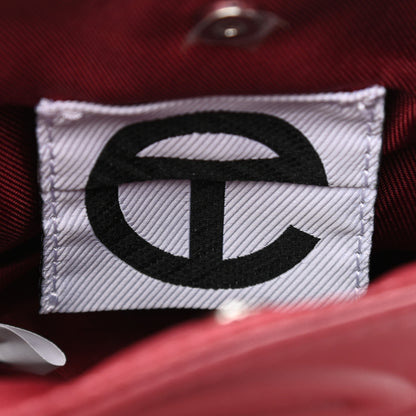 Telfar Vegan Leather Small Shopping Bag Oxblood 6 of 10