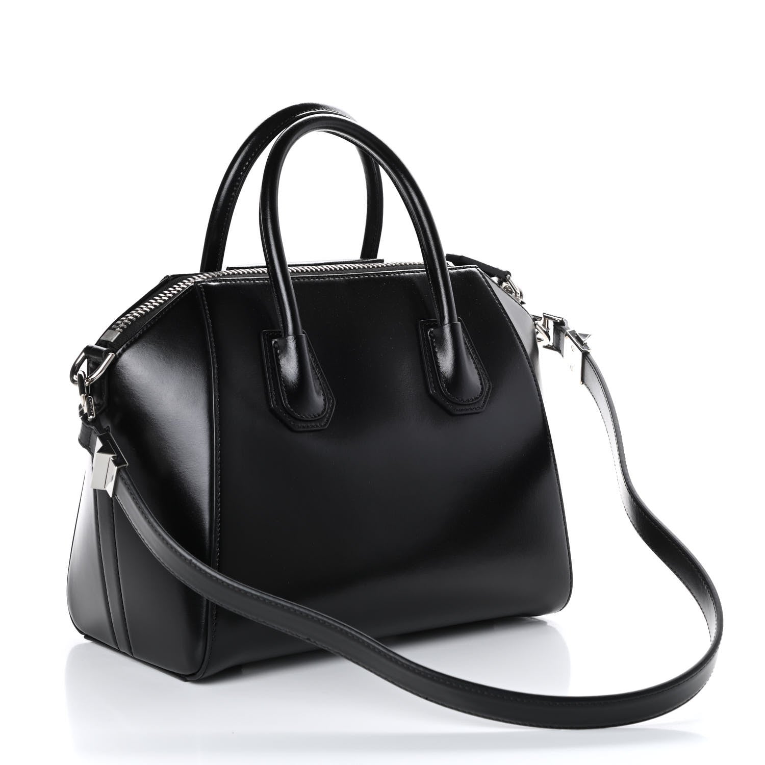 Givenchy Shiny Lord Calfskin Small Antigona Black 3 of 9