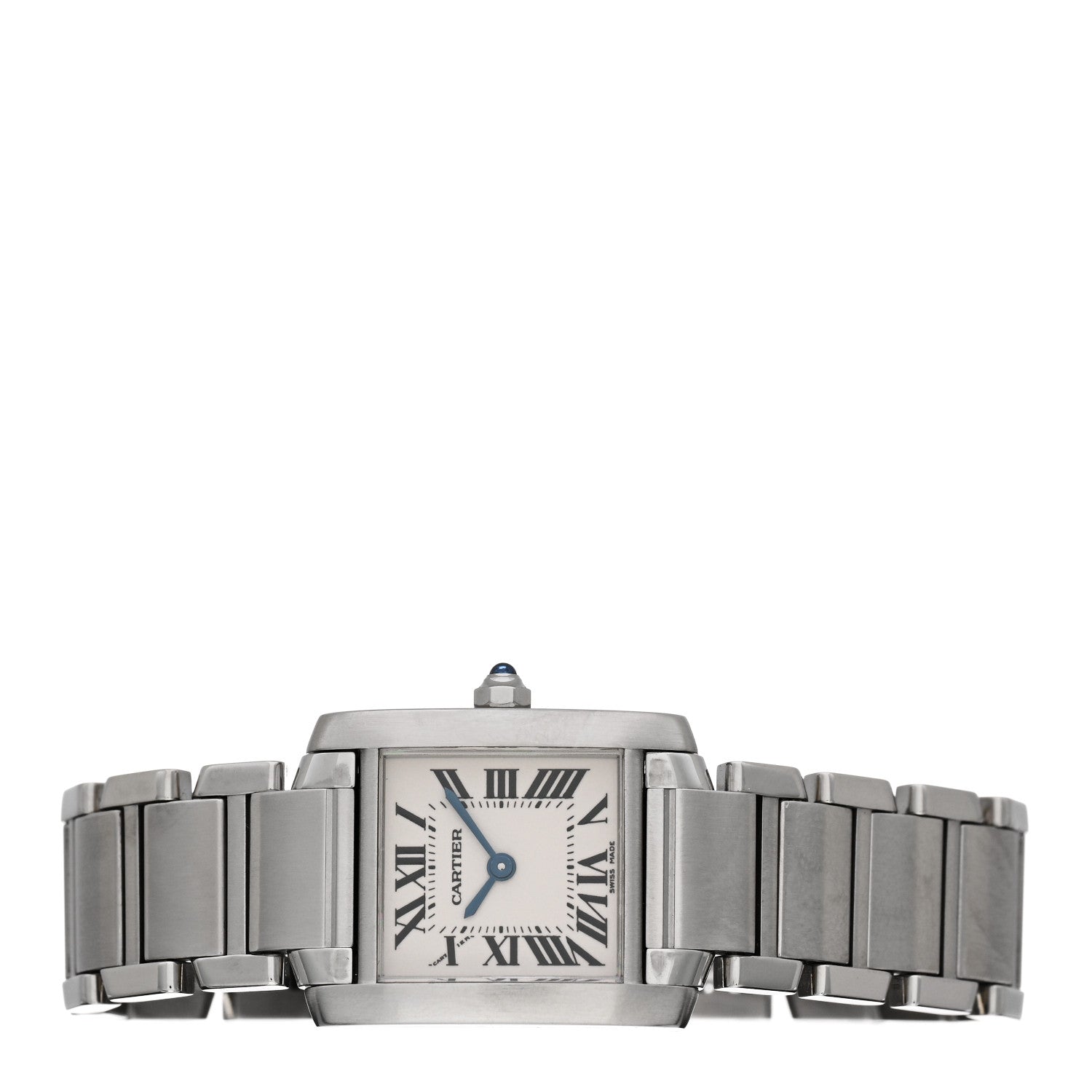 Cartier Stainless Steel 20mm Tank Francaise Quartz Watch 2 of 4