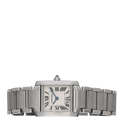 Cartier Stainless Steel 20mm Tank Francaise Quartz Watch 2 of 4