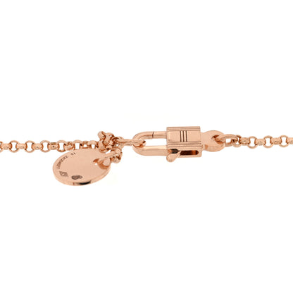 Hermes 18K Rose Gold Diamond PM Clou d'H Bracelet 3 of 4