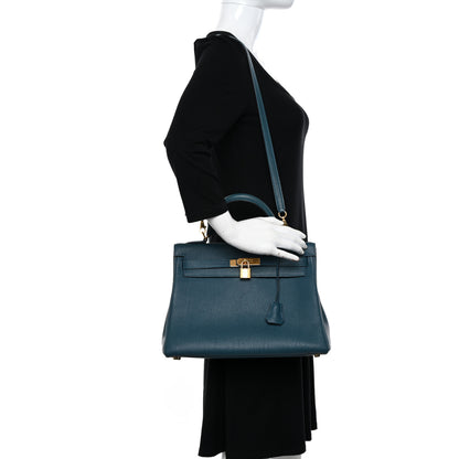 Hermes Togo Kelly Retourne 32 Colvert 2 of 14