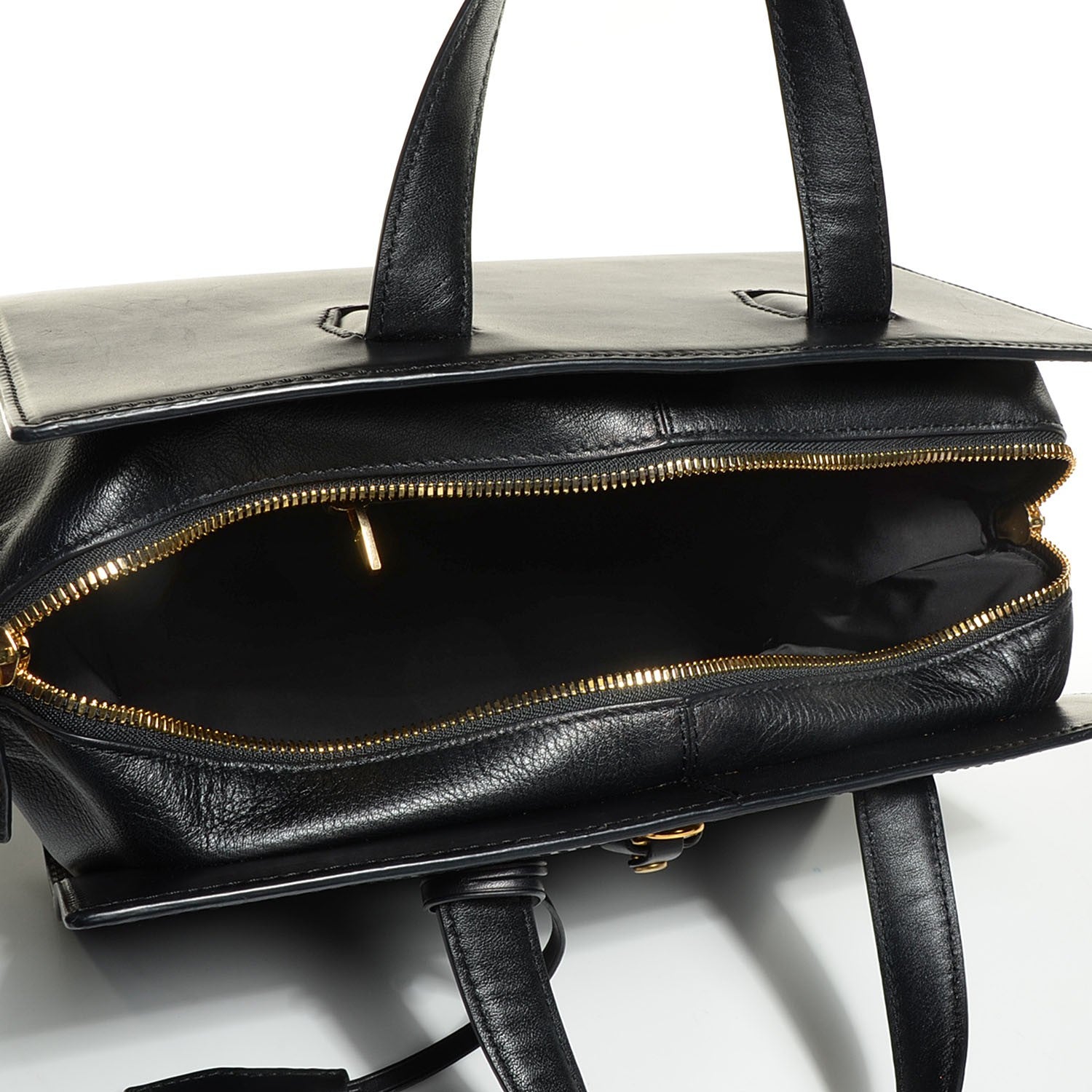 Alexander Wang Calfskin Pelican Satchel Black 5 of 10