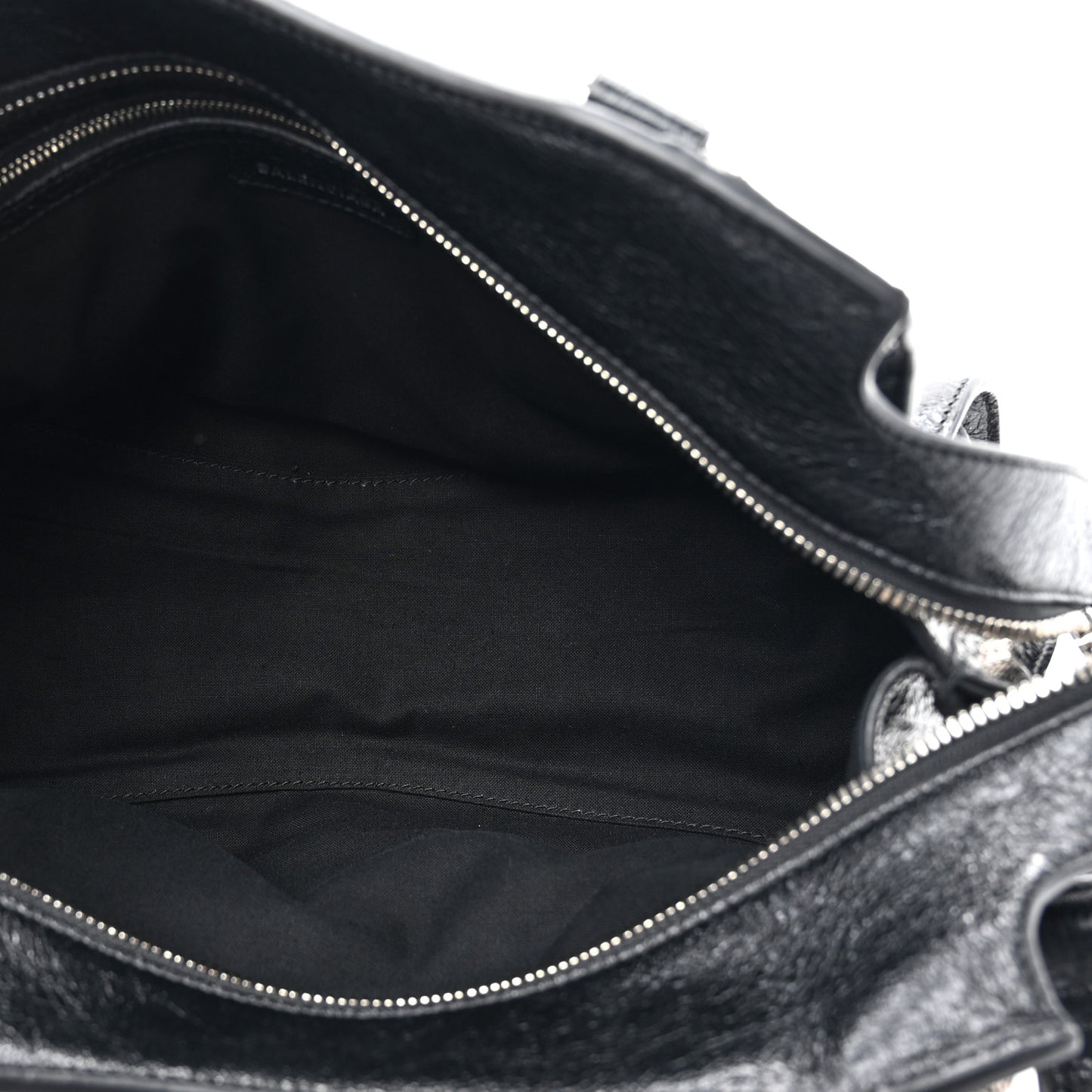 Agneau Arena Small Neo Cagole City Handbag Black