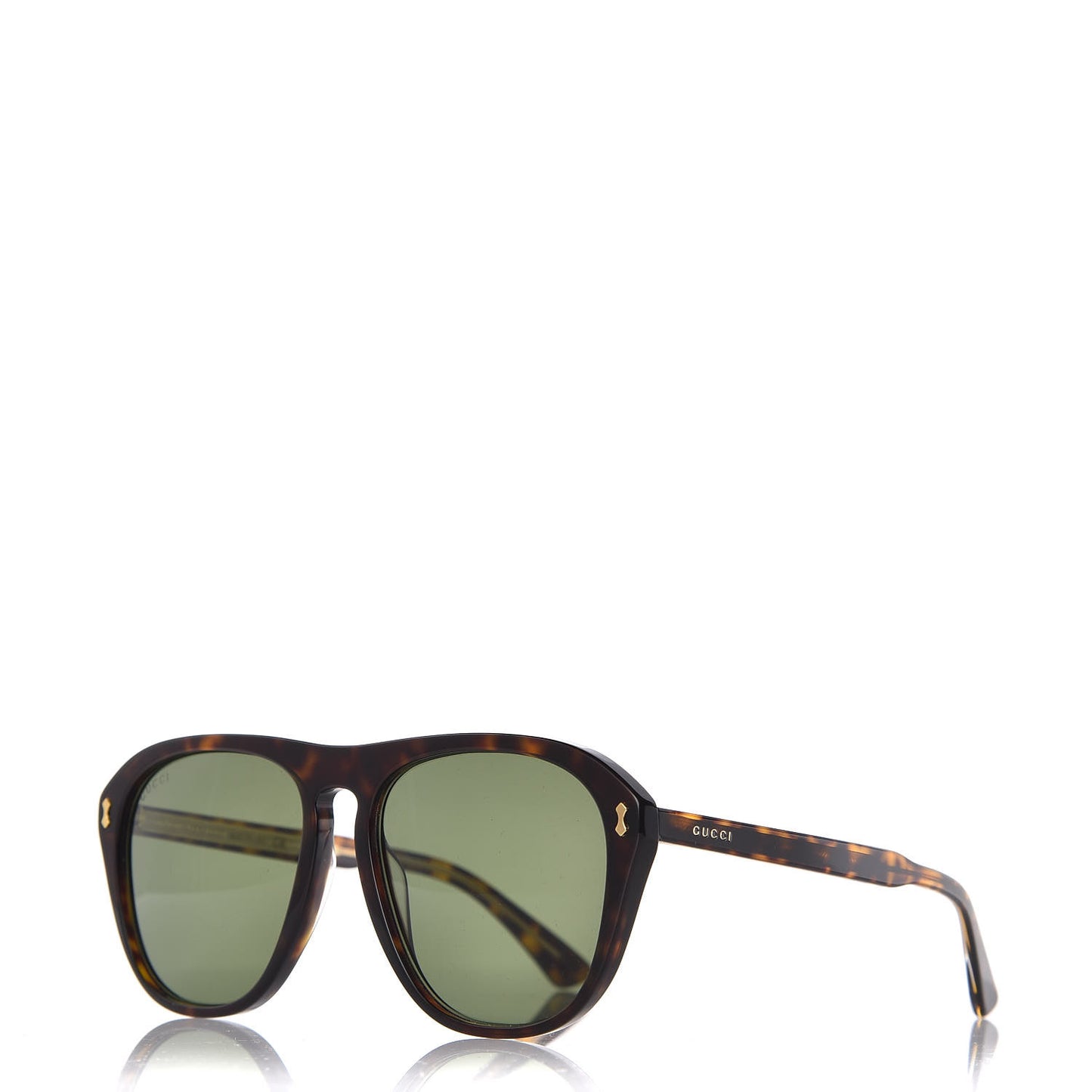 Aviator Sunglasses GG0128S Brown