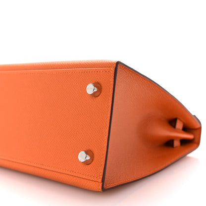 Hermes Epsom Kelly Sellier 25 Abricot 10 of 10